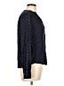 Zara Basic Collection 100% Viscose Polka Dots Blue 3/4 Sleeve Blouse Size L - photo 4