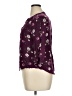 Fun2Fun 100% Rayon Floral Purple 3/4 Sleeve Blouse Size XL - photo 5