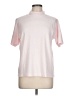 Appleseeds 100% Cotton Solid Pink Short Sleeve Turtleneck Size L - photo 1