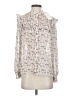 Zara Ivory Long Sleeve Blouse Size S - photo 1