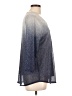Easywear by Chico's Silver 3/4 Sleeve Blouse Size Lg (2) - photo 4