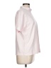Appleseeds 100% Cotton Solid Pink Short Sleeve Turtleneck Size L - photo 4