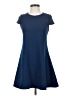Bailey Blue Solid Blue Casual Dress Size S - photo 1