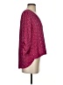 West Kei 100% Polyester Burgundy 3/4 Sleeve Blouse Size XS - photo 4