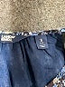 Lands' End 100% Polyester Paisley Blue Casual Dress Size S - photo 7