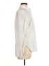 J. McLaughlin 100% Cotton Ivory Long Sleeve Button-Down Shirt Size M - photo 4