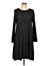Old Navy Solid Gray Casual Dress Size L - photo 1