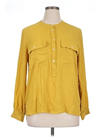 Ann Taylor LOFT Long Sleeve Blouse (view 1)