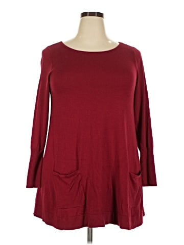 Susan Graver 3/4 Sleeve Top (view 1)
