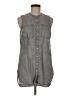 Merona 100% Lyocell Gray Vest Size M - photo 1