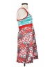 Soybu Graphic Teal Casual Dress Size S - photo 4