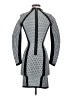 BCBGMAXAZRIA Houndstooth Silver Cocktail Dress Size XS - photo 2