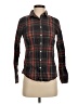 J.Crew 100% Cotton Plaid Black Long Sleeve Button-Down Shirt Size 0 - photo 1