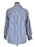 Foxcroft Stripes Blue Long Sleeve Button-Down Shirt Size 14W - photo 2