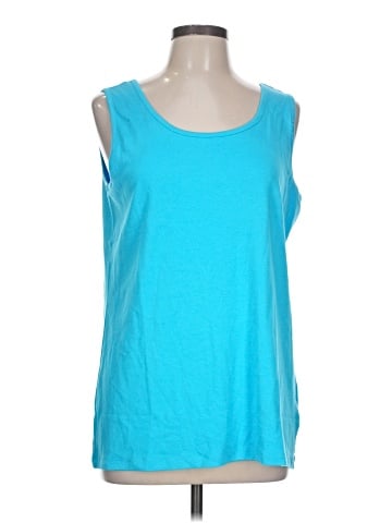 Lands' End Sleeveless T-Shirt (view 1)