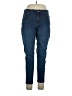 Jones New York Solid Blue Jeans Size 14 - photo 1