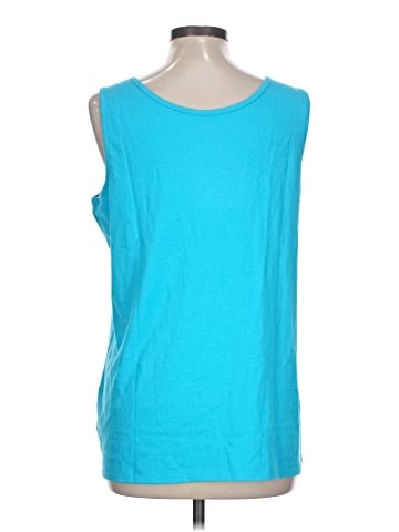 Lands' End Sleeveless T-Shirt (view 2)
