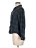Love Notes Plaid Green Long Sleeve Button-Down Shirt Size M - photo 5