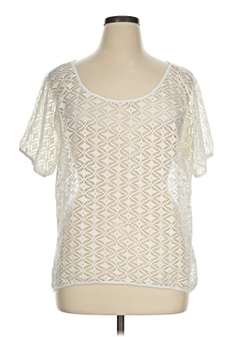 Maurices Short Sleeve Blouse (view 1)