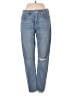 Ann Taylor LOFT Hearts Blue Jeans Size 27 waist - photo 1