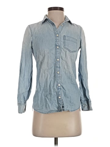 J.Crew Factory Store Long Sleeve Button-Down Shirt (view 1)