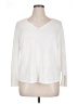 Chico's White Pullover Sweater Size XL - photo 1