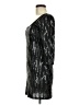Monteau Metallic Black Cocktail Dress Size M - photo 5