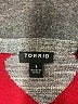 Torrid Hearts Gray Pullover Sweater Size 1X Plus (1) - photo 7