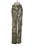Zara Animal Print Gold Casual Pants Size S - photo 1