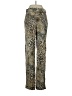 Zara Animal Print Gold Casual Pants Size S - photo 2