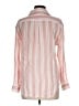 Lemlem Stripes Pink Long Sleeve Button-Down Shirt Size M - photo 2