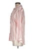 Lemlem Stripes Pink Long Sleeve Button-Down Shirt Size M - photo 5