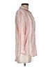 Lemlem Stripes Pink Long Sleeve Button-Down Shirt Size M - photo 4