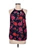 Papermoon 100% Polyester Purple Sleeveless Blouse Size M - photo 1