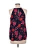 Papermoon 100% Polyester Purple Sleeveless Blouse Size M - photo 2