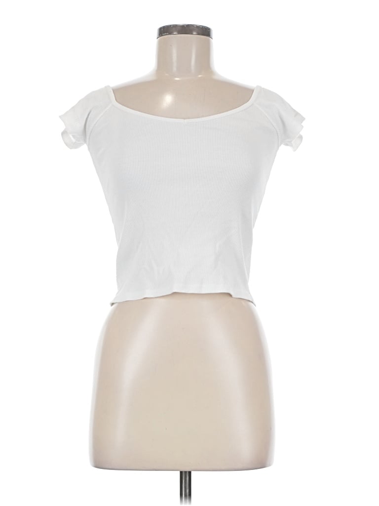 Pre-owned John Galt Sleeveless T-shirt In White