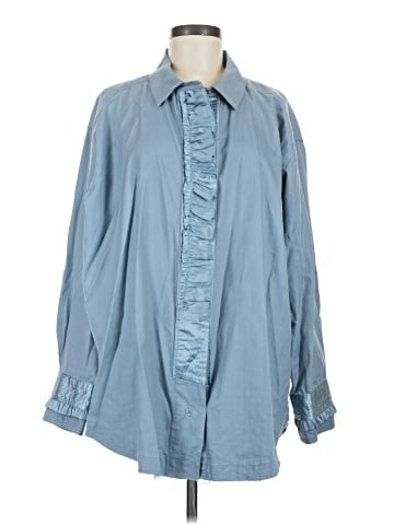 We the Free Long Sleeve Button-Down Shirt (view 1)