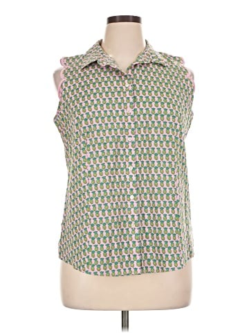 Talbots Sleeveless Button-Down Shirt (view 1)