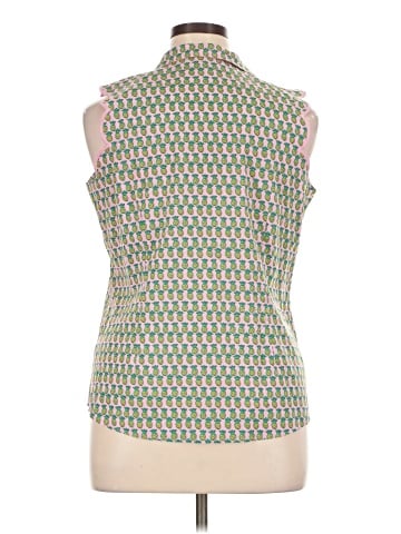 Talbots Sleeveless Button-Down Shirt (view 2)