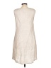 Assorted Brands 100% Linen Solid Ivory Casual Dress Size L - photo 2