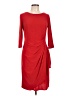 Alex Evenings 100% Polyester Red Cocktail Dress Size 10 - photo 1
