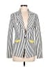 209 Stripes White Blazer Size 6 - photo 1