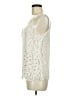 BKE Ivory Sleeveless Blouse Size M - photo 5