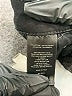 Kut from the Kloth Chevron-herringbone Black Jeans Size 12 - photo 8