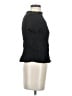 T Tahari Black Short Sleeve Blouse Size S - photo 4