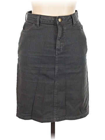 Denim by American Apparel Denim Skirt (view 1)