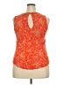 Daniel Rainn 100% Rayon Orange Sleeveless Blouse Size XXL - photo 2