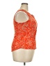 Daniel Rainn 100% Rayon Orange Sleeveless Blouse Size XXL - photo 4