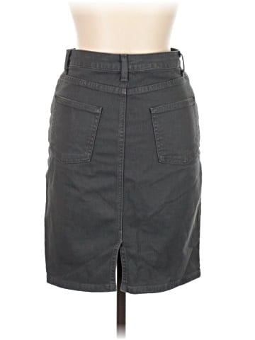 Denim by American Apparel Denim Skirt (view 2)