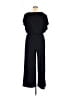 Emma & Michele Solid Black Jumpsuit Size L - photo 2